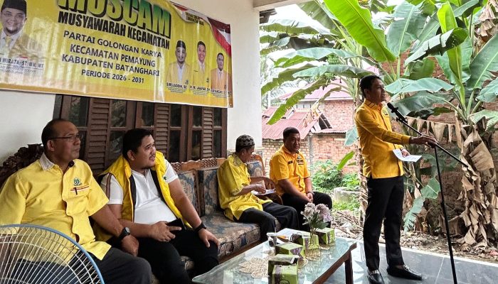 MESIN POLITIK GOLKAR BATANG HARI KEMBALI DIPANASKAN : Aklamasi Tanpa Lawan, Hermansyah Pegang Kendali Pemayung
