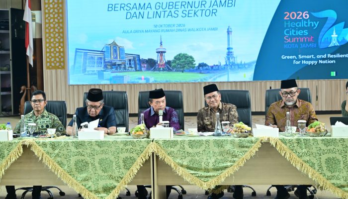 Gubernur dan Wali Kota Jambi Sepakat Matangkan Persiapan HCS 2026, Pelaksanaan Diusulkan Mundur