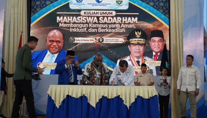 Natalius Pigai Apresiasi Pemprov Jambi Atas Langkah Nyata Pemenuhan HAM Warga Suku Anak Dalam