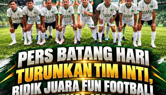 Pers Batang Hari Turunkan Tim Inti, Bidik Juara Fun Football Se-Provinsi Jambi 2026