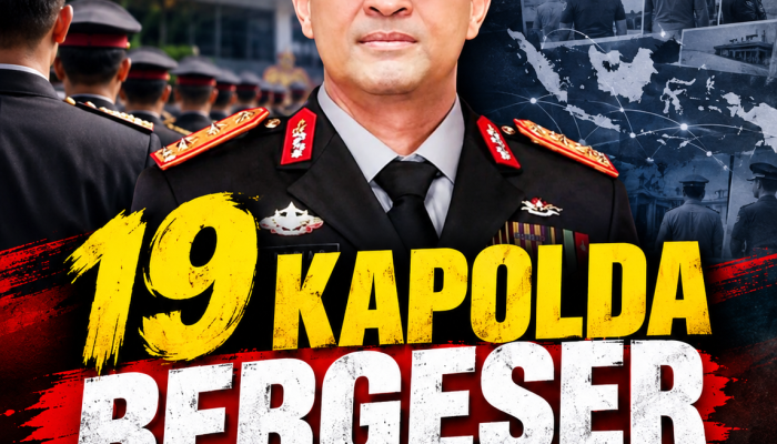19 Kapolda Bergeser Usai Suyudi Dilantik: Penyegaran Rutin atau Reset Besar-Besaran Polri?