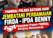 Paminal Polres Batang Hari Jembatani Perdamaian Firda – Ipda Benny, Pengaduan Propam PAMINAL Berujung Musyawarah